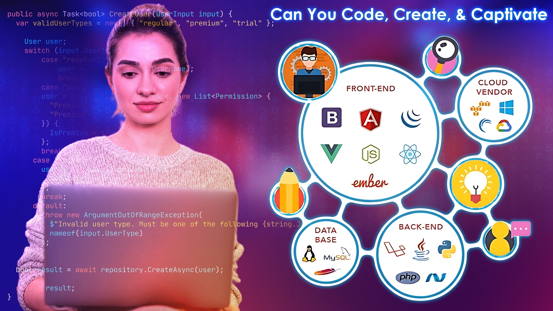 Can You Code, Create, and Captivate? Unveiling the Tech Journey