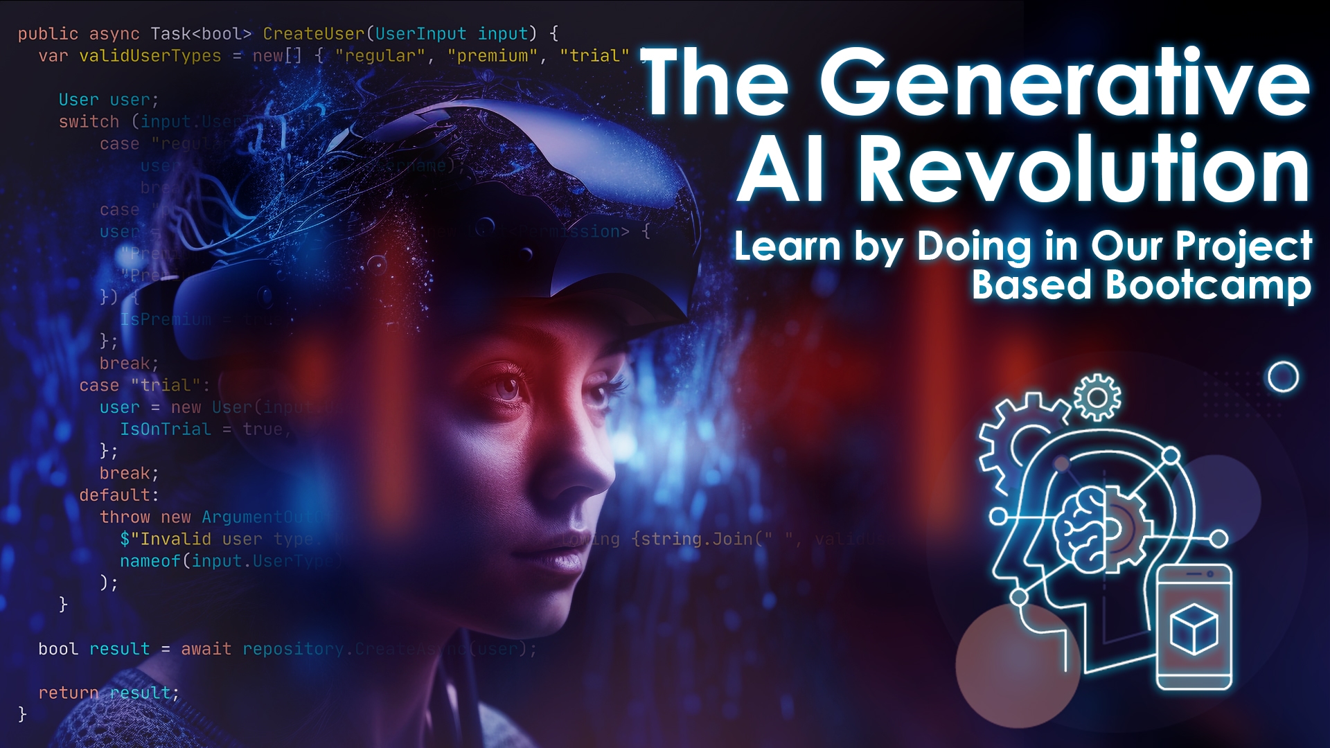 The Generative AI Revolution: Learn by Doing in Our Project-Based Bootcamp