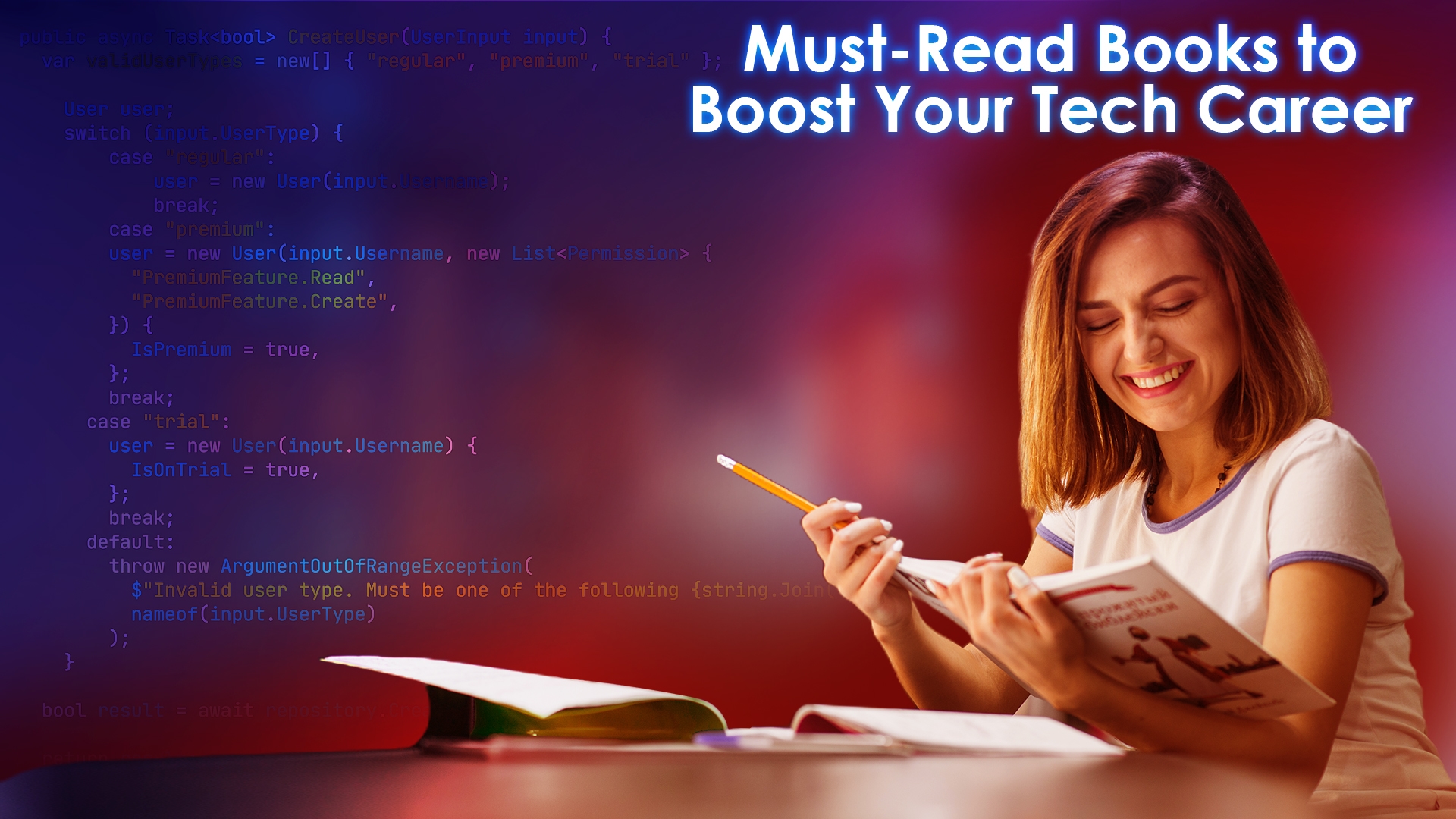 Must-Read Books to Boost Your Tech Career